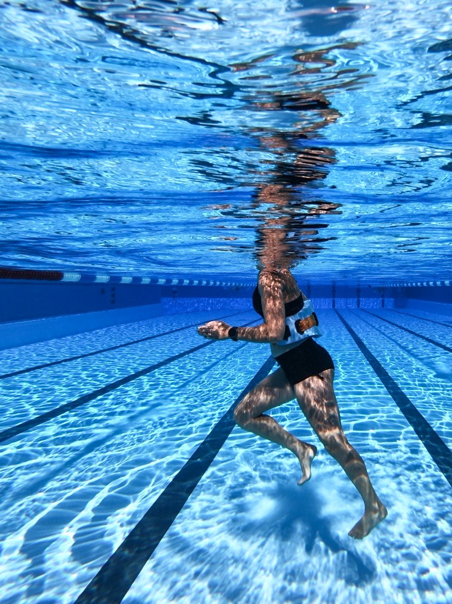 Aquajogging Im Tiefen Wasser Aquajoggen: Alternatives Lauftraining - Laufsport Gralki in Wangen